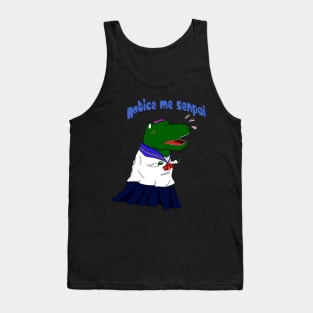 dino schoolgirl Tank Top